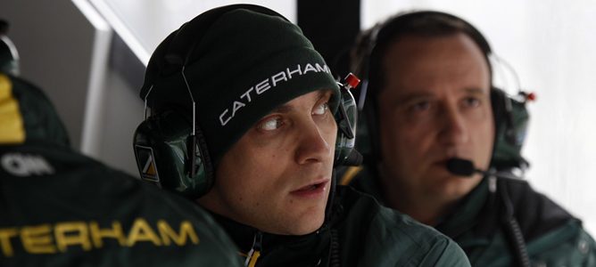 Vitaly Petrov con Caterham