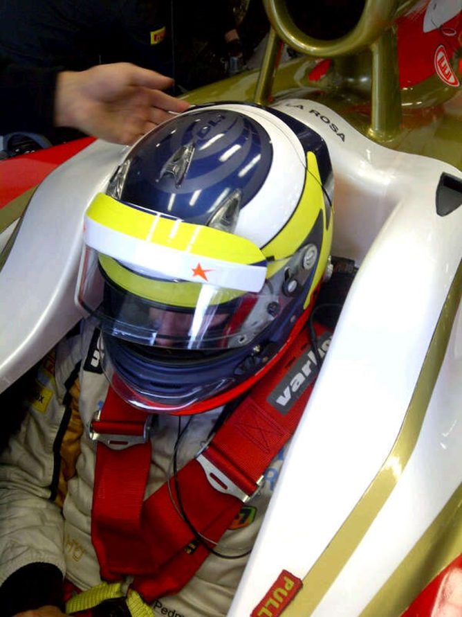 Pedro de la Rosa en Silverstone 2012