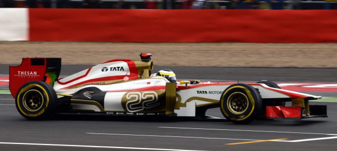 Pedro de la Rosa en Silverstone