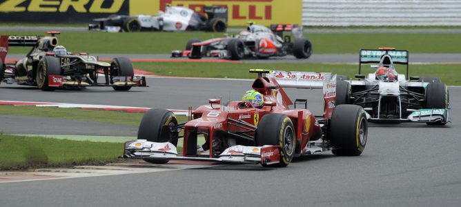 Felipe Massa en Silverstone