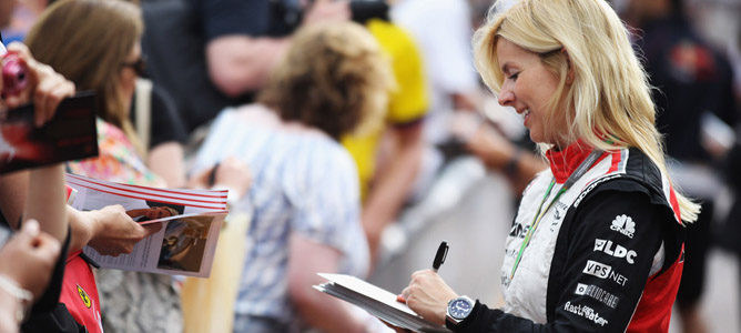 Maria de Villota, piloto de pruebas de Marussia