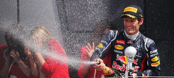 Mark Webber: "Hubo conversaciones con Ferrari, pero he decidido quedarme en Red Bull"