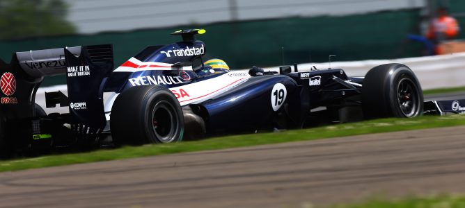 Bruno Senna en Silverstone