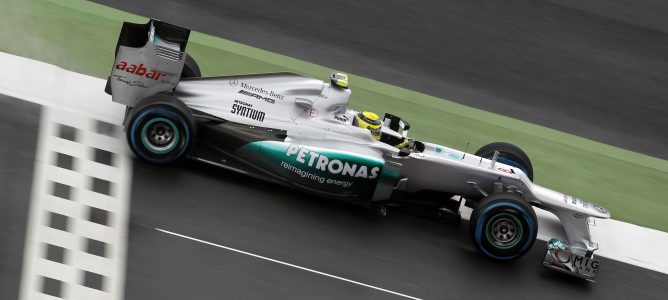 Rosberg en Silverstone