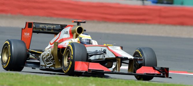 Pedro de la Rosa en Silverstone 2012