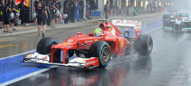 Felipe Massa en Silverstone