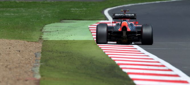 Charles Pic en Silverstone