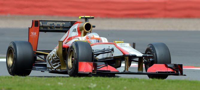 Narain Karthikeyan en el F112