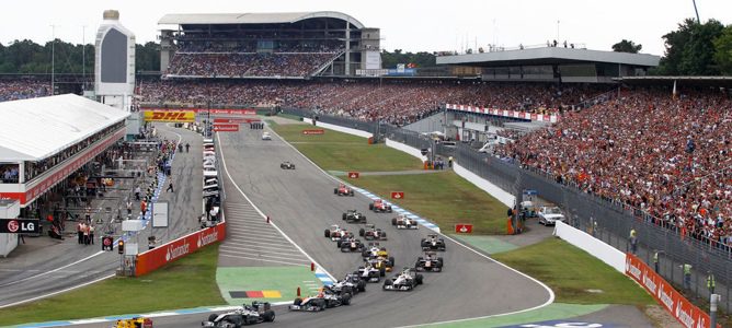 estadio del GP Alemania 2012