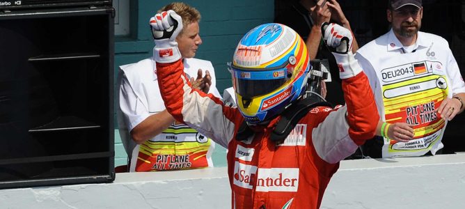 Alonso gana el GP Alemania 2010