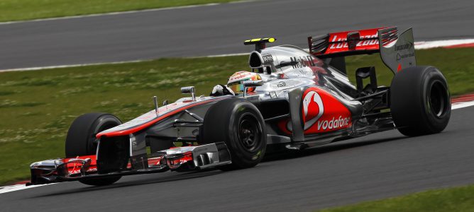 Lewis Hamilton en el MP4-27