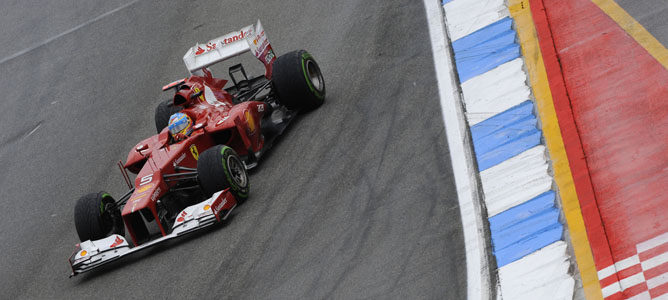 Fernando Alonso vuela en Hockenheim