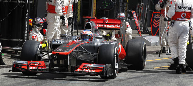 McLaren brilló en los pitstops