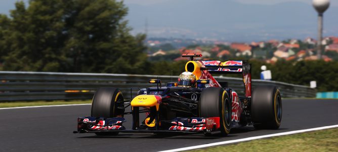 Sebastian Vettel en Hungaroring