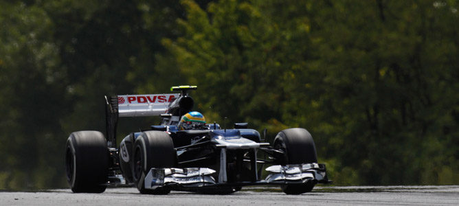 Bruno Senna en Hungaroring