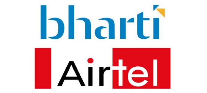 Logo de Bharti Airtel, patrocinador de Mercedes el el GP de la India