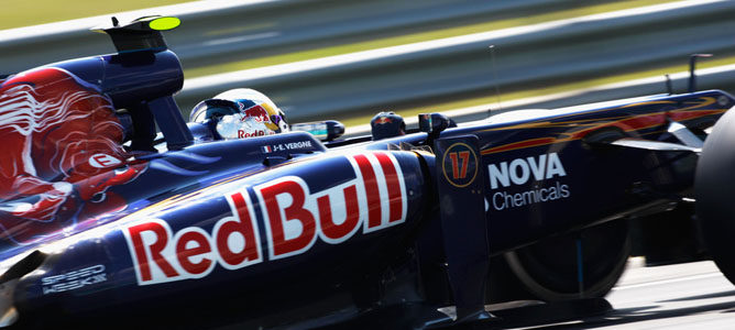 Jean-Eric Vergne en la pista de Hungaroring