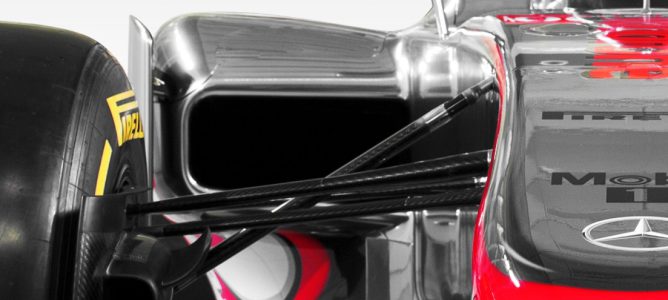 El equipo McLaren introducirá la suspensión 'pull-rod' en 2013