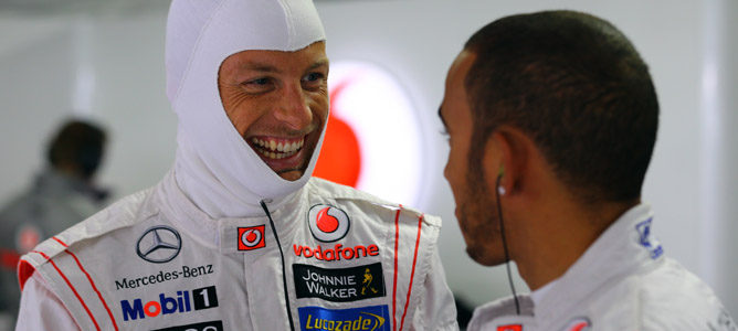 Jenson Button ha recuperado la sonrisa