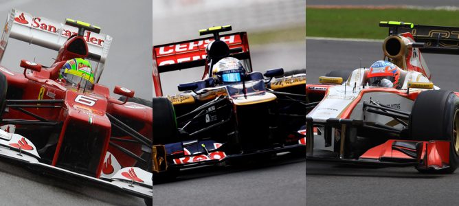 3 peores de la F1 en 2012