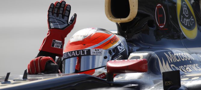 Romain Grosjean admite que ganar con Lotus "sería fantástico"