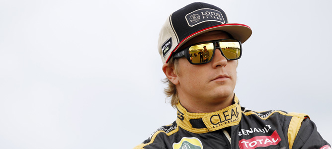 Kimi Räikkönen, piloto de Lotus F1 Team