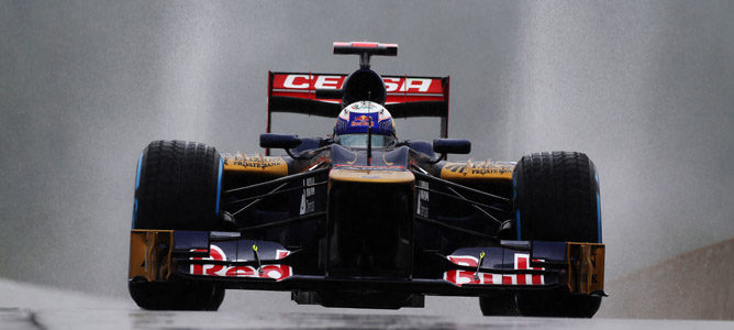 El STR7 de Ricciardo