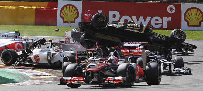 Jenson Button gana el Gran Premio de Bélgica 2012