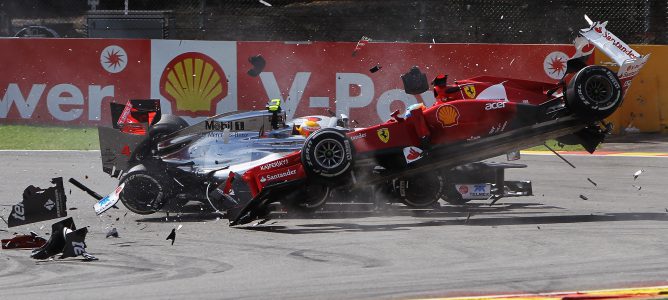 Fernando Alonso: "Lo que ha pasado es una pena, porque el podio estaba a mi alcance"
