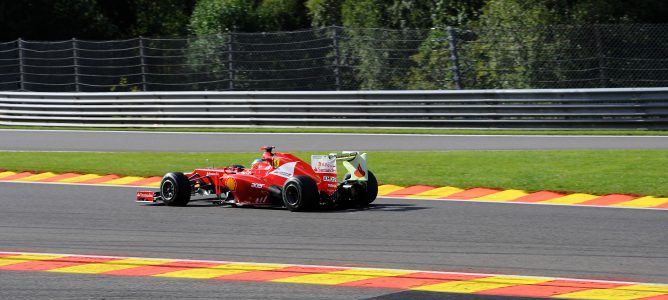 Alonso en Spa