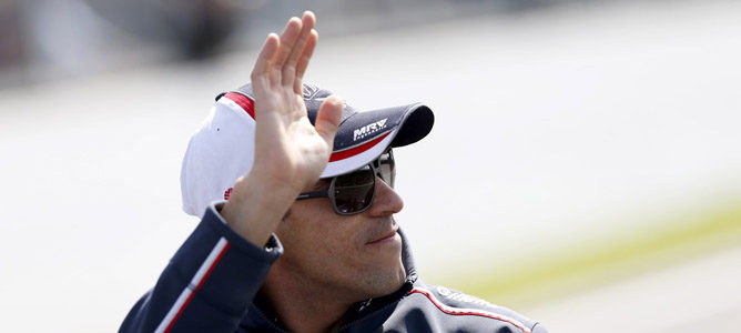 Pastor Maldonado en el GP de Bélgica
