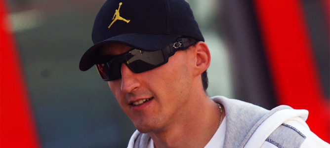 Robert Kubica tras el accidente de febrero de 2011