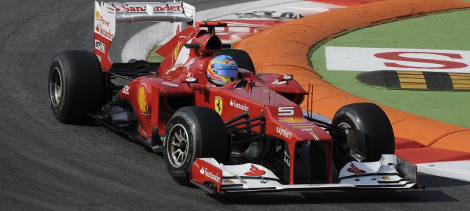 Fernando Alonso en Monza