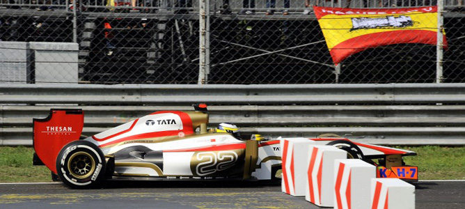 Pedro de la Rosa cumple 100 GP en Monza