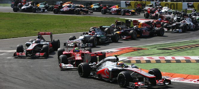 Lewis Hamilton gana el Gran Premio de Italia 2012