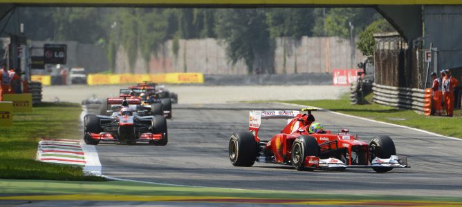 Felipe Massa en Monza