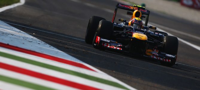 Mark Webber en Monza