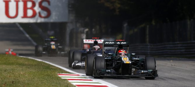Heikki Kovalainen en Monza