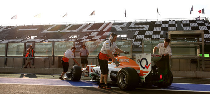 Jules Bianchi lidera la primera jornada de test en Magny-Cours