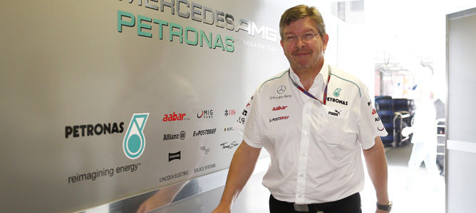 Ross Brawn, jefe del equipo Mercedes