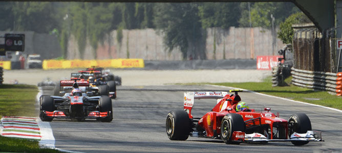 Felipe Massa en Monza
