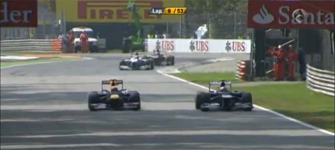 Senna intenta volver a pista en el GP de Italia
