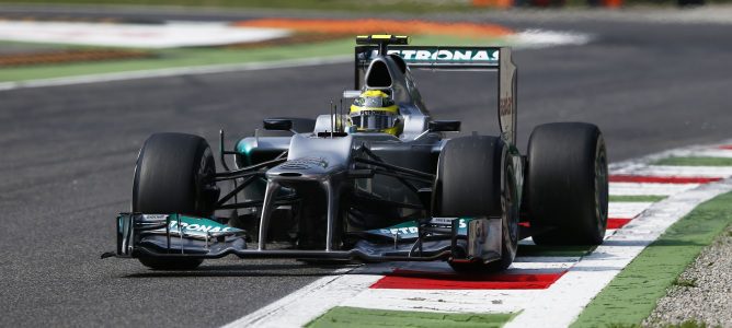 Nico Rosberg en Monza