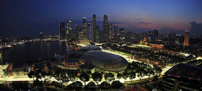 Marina Bay, circuito del GP de Singapur