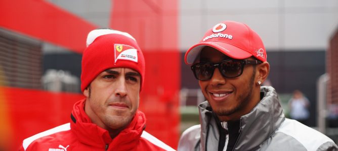 Alonso y Hamilton