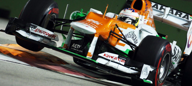 Paul Di Resta en Singapur