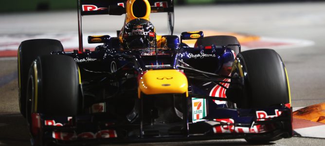 Sebastian Vettel lidera también la última sesión de libres del GP de Singapur 2012