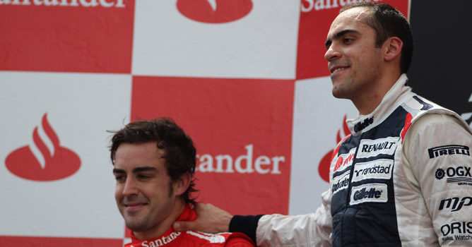 Pastor Maldonado: "El pilotaje de Fernando Alonso ha marcado la diferencia"