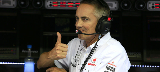 Martin Whitmarsh, contento con el trabajo de sus pilotos