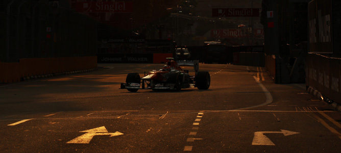 Nico Hülkenberg en Singapur